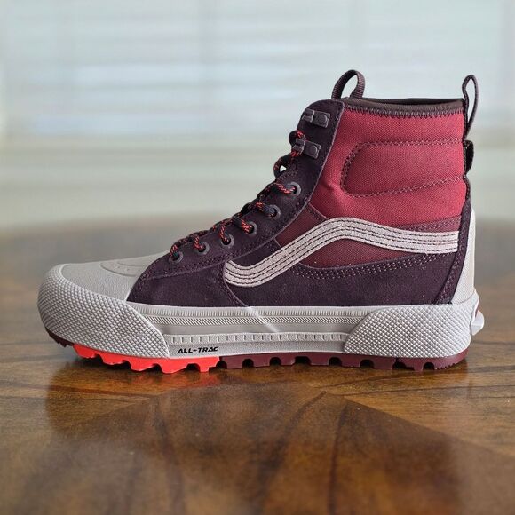 Vans MTE Sk8-Hi GORE-TEX Hiking Boots Insulated Shoe Bitter Chocolate Brown Sz 7 - Picture 8 of 14